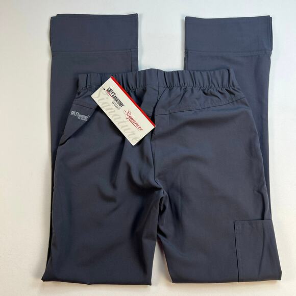 Barco Grey’s Anatomy 3 Pocket Cargo Straight Leg Scrub Pants Graphite Size XXS - Picture 3 of 14